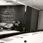 Salle du conseil en 1971 Salle du conseil de l'Unifa en 1971