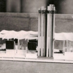Maquette du stand pour Lille en 1968 Maquette du stand Usinor pour Lille en 1968