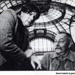 Sous la verrière du Grand Palais à Paris SAD 1987 Michel Cadestin et Max Garnault sous la verrière du Grand Palais à Paris (photo extraite du livre Le temps des créateurs) SAD 1987