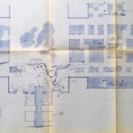 Croquis plan préparatoire pour la SAD 71, architecture faite en collaboration avec Igor Gaglio Croquis plan préparatoire pour la SAD 71, 47e salon, par Max Garnault, architecture faite en collaboration avec Igor Gaglio